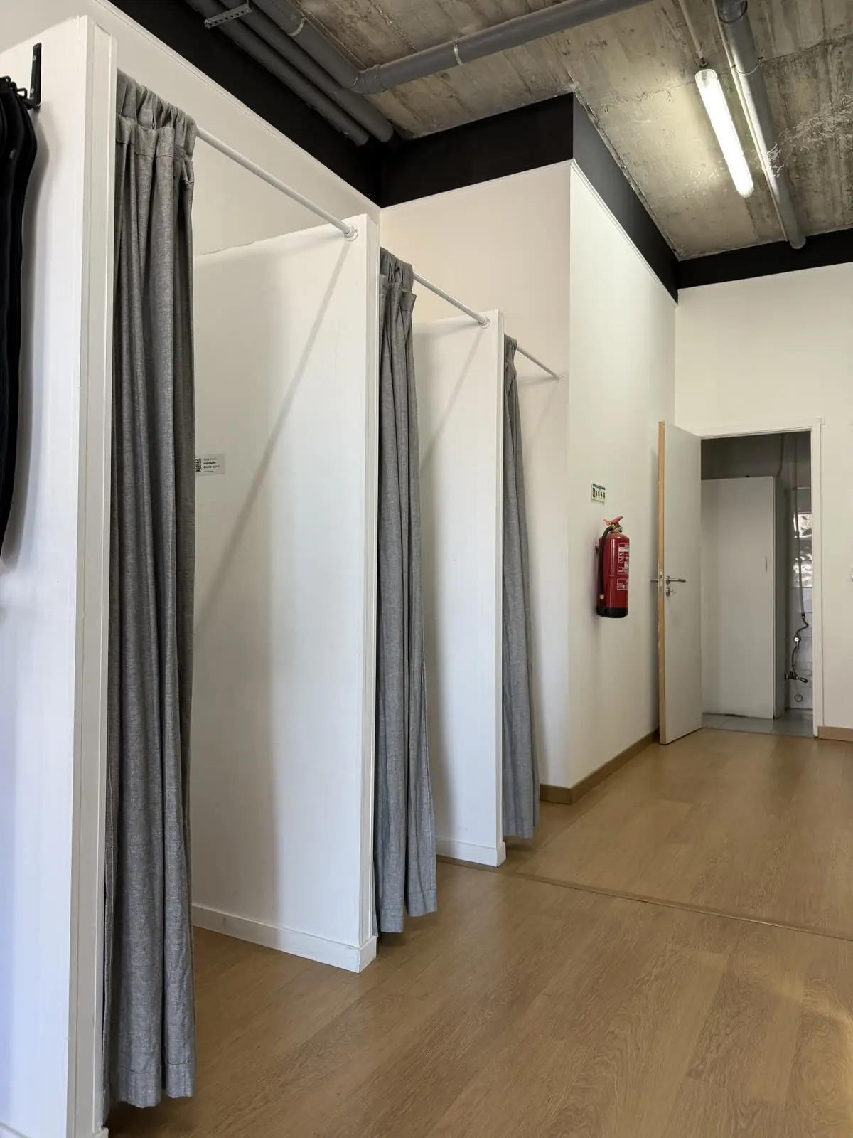 Cabines privadas de treino EMS